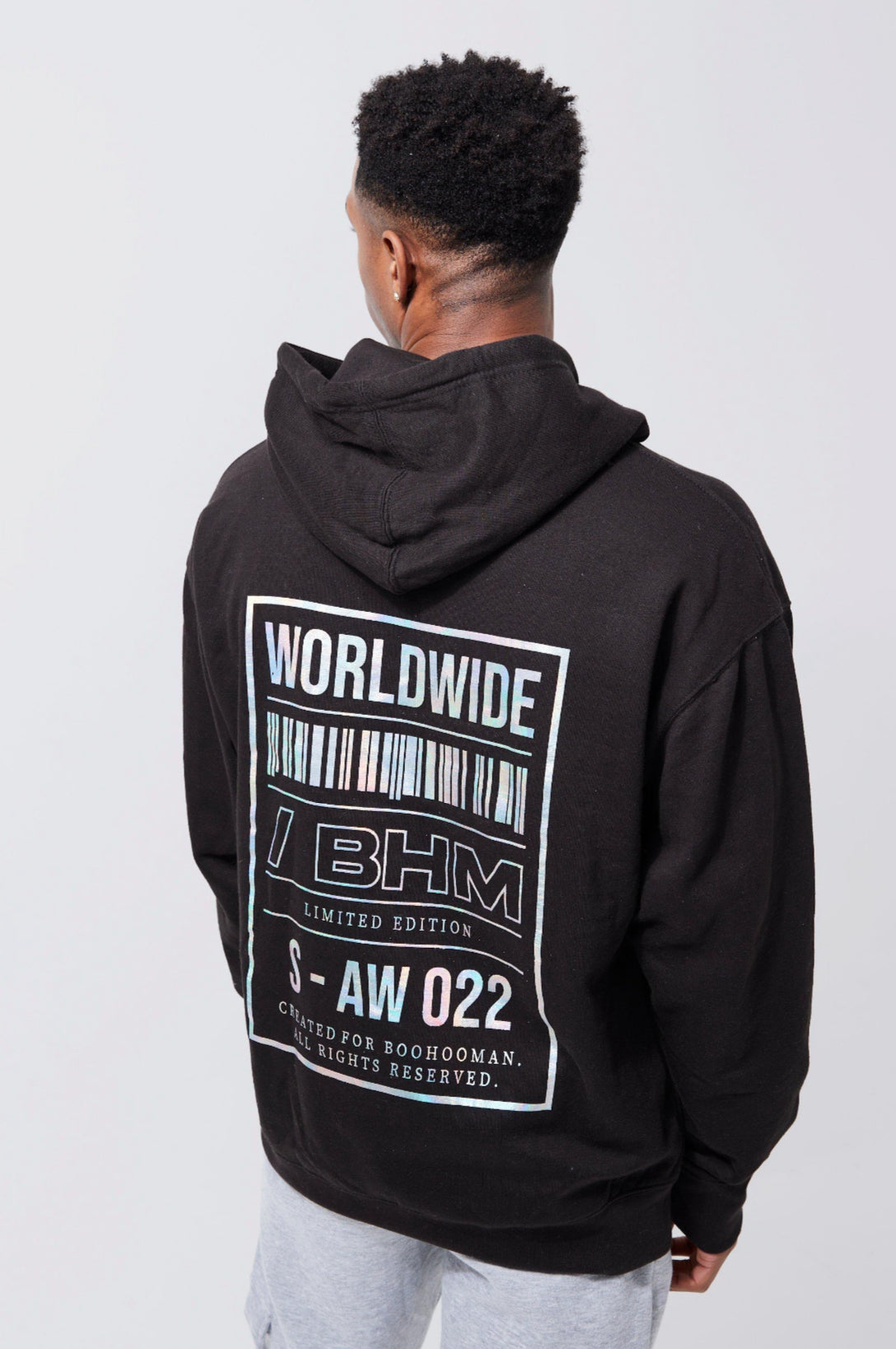 Foil Graphic Hoodie